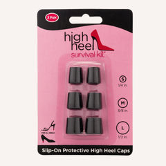 High Heel Survival Kit - Slip-On High Heel Caps – Protect, Quiet, and Stabilize Your Stride