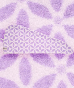 Lavender Flower 100% Cotton Turbie Twist Hair Towel - Turbie Twist