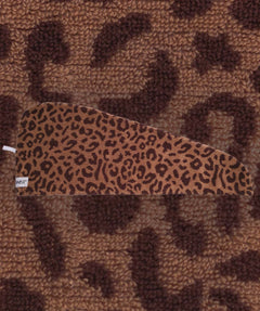 Leopard 100% Cotton Turbie Twist Hair Towel - Turbie Twist