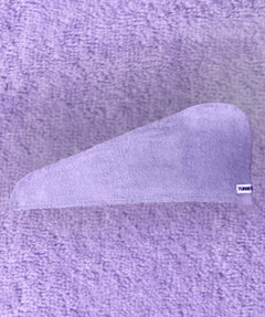 Lilac 100% Cotton Turbie Twist Hair Towel - Turbie Twist